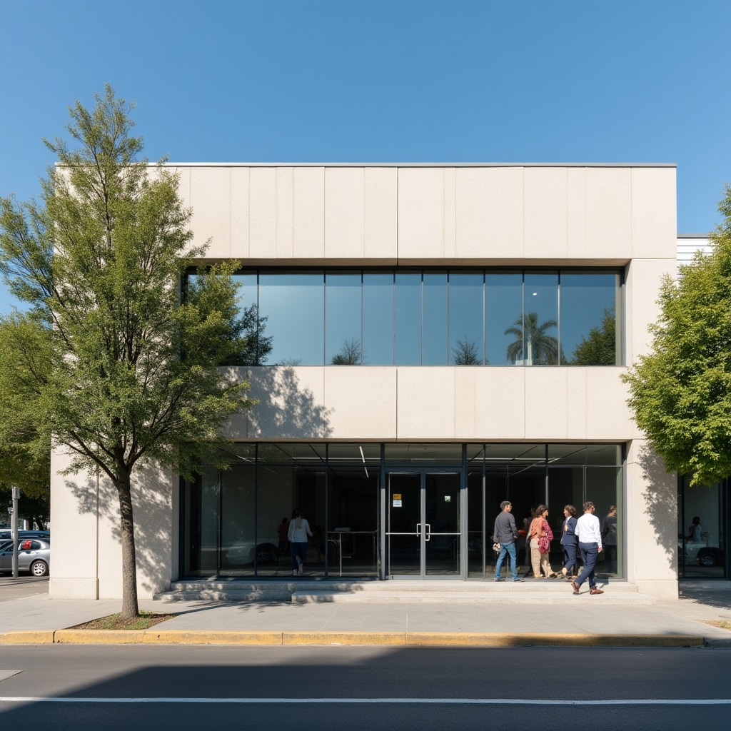Exterior de oficina profesional en San Juan, Argentina
